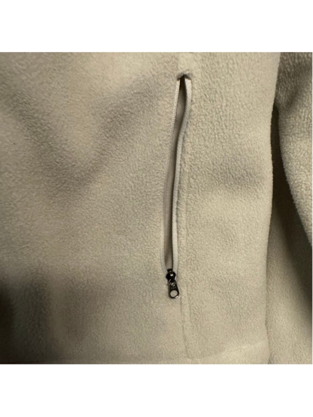 The North Face Fleece Jacket Women’s size Medium Beige cream - Picture 8 of 8